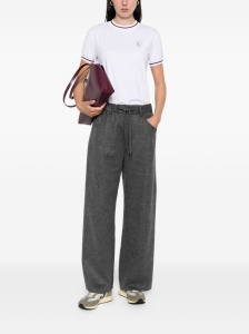 Brunello Cucinelli Wool Drawstring Trousers - Img 2