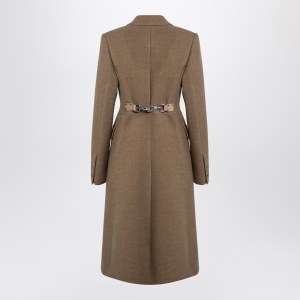Burberry Beige single-breasted wool coat - Img 2