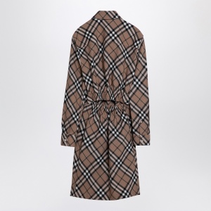 Burberry Check wool blend chemise dress - Img 2