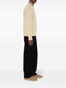 Burberry Cotton sweatshirt with Check label - Img 2