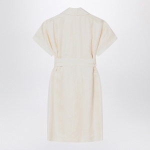 Burberry Ivory trench dress in viscose - Img 2