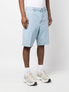 CARHARTT WIP MAIN Shorts Clear Blue - Img 3