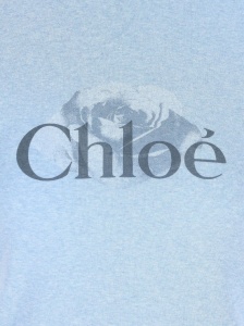 Chloé Chloè T-shirts and Polos Blue - Img 3