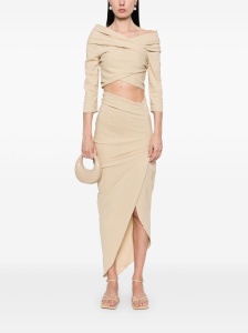 Cortana mite long skirt beige - Img 3
