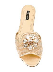 Dolce & Gabbana Sandals Golden - Img 4