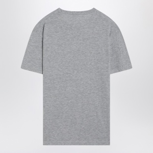 Dsquared2 Grey mélange T-shirt with logo print - Img 2