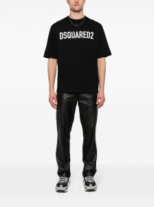 Dsquared2 T-shirts and Polos Black - Img 4