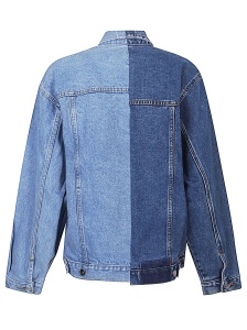 E.L.V. DENIM Coats Blue - Img 2