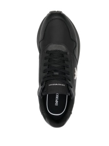 Emporio Armani chunky sole leather sneakers - Img 2
