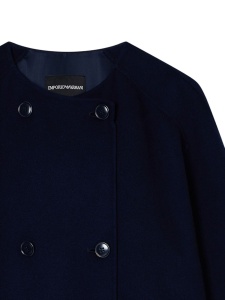 Emporio Armani Coats Blue - Img 2