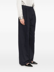Emporio Armani Cotton Wide Leg Trousers - Img 2