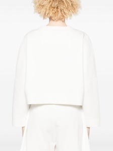 Emporio Armani Double jersey sweatshirt with EA logo embroidery - Img 4