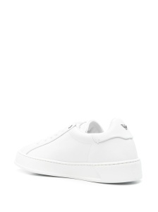 EMPORIO ARMANI EXCLUSIVE Emporio Armani Leather sneakers with logo - Img 4