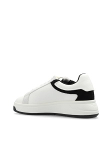EMPORIO ARMANI EXCLUSIVE Emporio Armani Leather sneakers with suede details and eagle plaque - Img 4