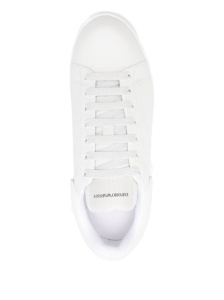 EMPORIO ARMANI EXCLUSIVE Padded-tongue leather sneakers - Img 4
