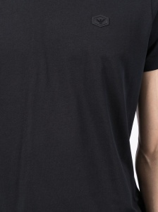 Emporio Armani logo patch short-sleeved T-shirt - Img 4