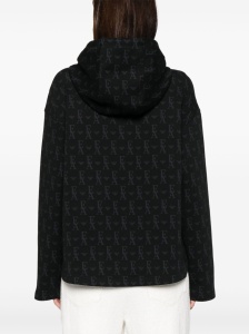Emporio Armani logo-print hoodie - Img 4