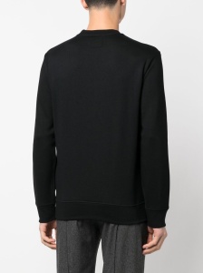 Emporio Armani Modal-blend sweatshirt with logo print - Img 2