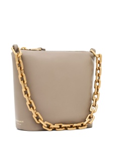 Emporio Armani Small leather hobo bag - Img 4