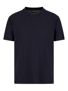 Emporio Armani T-shirts and Polos Blue