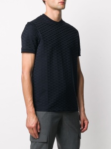 Emporio Armani T-shirts and Polos Blue - Img 4