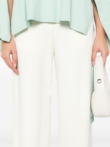 Erika Cavallini Semi-Couture Trousers White - Img 3