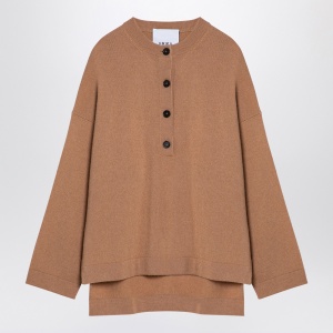Erika Cavallini Veronica beige serafino jumper