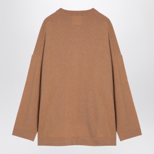 Erika Cavallini Veronica beige serafino jumper - Img 2