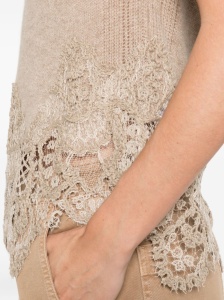 Ermanno Scervino Top Dove Grey - Img 3