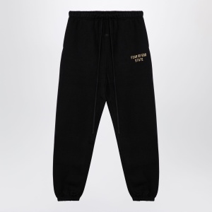 Fear of God Essentials Black jogging trousers with logo