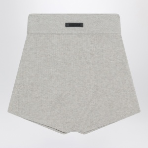 Fear of God Essentials Ribbed greige culottes