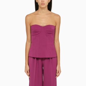Federica Tosi Wool-blend peony top