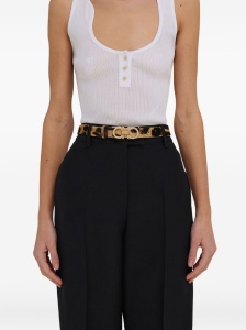 Ferragamo adjustable Gancini belt - Img 2