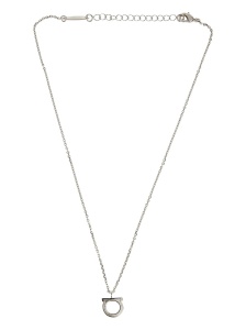 Ferragamo Gancini necklace with crystals - Img 3