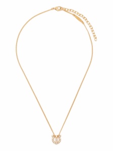Ferragamo Gancini necklace with strass - Img 2