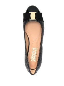 Ferragamo Varina quilted ballerinas - Img 2