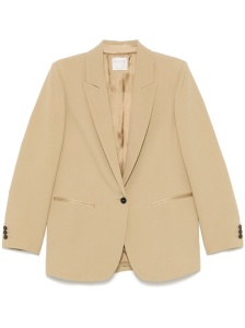 Forte Forte crepe single-breasted blazer