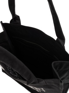 Ganni Recycled cotton large tote bag - Img 3
