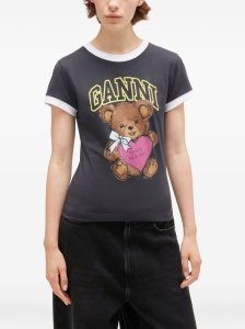 GANNI T-shirts and Polos Grey - Img 4
