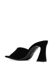 Giuseppe Zanotti Solhene 90mm velvet-effect sandals - Img 3