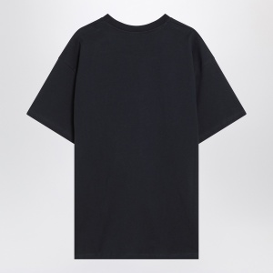 Givenchy Navy short-sleeved T-shirt with logo - Img 2