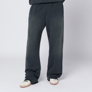 Golden Goose Distressed-effect black jogger pants