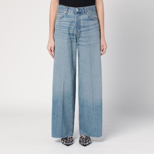 HAIKURE Wide blue washed jeans
