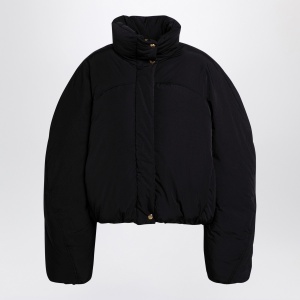 JACQUEMUS Black La doudoune courte Caraco bomber jacket