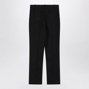 JACQUEMUS Black trousers in cotton blend - Img 2