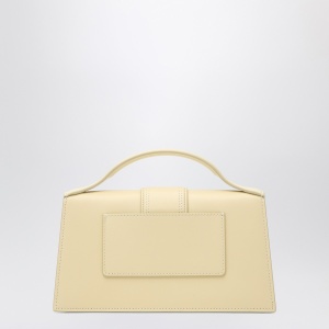 JACQUEMUS Le Grand Bambino bag in ivory leather - Img 2