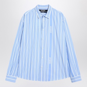 JACQUEMUS Simon striped cotton shirt
