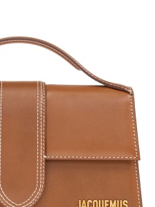 JACQUEMUS The Big Bambino top-handle leather bag - Img 3