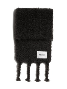 Jil Sander Plus Wool blend scarf