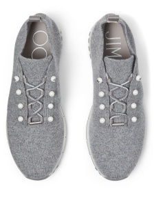 Jimmy Choo Veles Cashmere Knit Trainers - Img 4